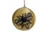 Velvet ball mustard with beaded fly