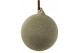 Glass ball silver beaded