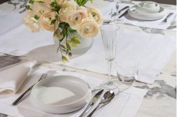 Liso White Placemat