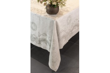 Linen tablecloth Ondas