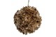 Glitter cone ball champagne