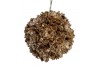 Glitter cone ball champagne