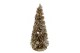 Glitter-sequin tree omament champagne