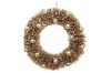 Wreath omament champagne