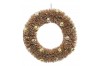 Wreath omament champagne