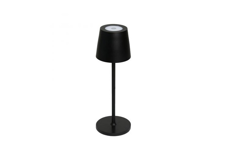 Dotyková stolní lampa černá