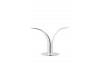 Candlestick Lily - silver plated brass