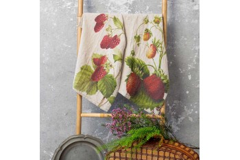 Strawberry & raspberry Kitchen Towels