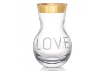 Vase Love Gold