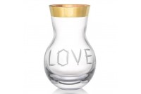 Vase Love Gold