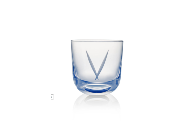 Sklenice V Blue