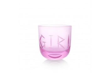 Sklenice GIRL Pink