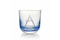 Sklenice A Blue