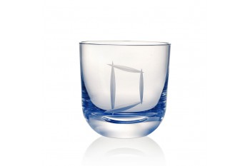 Sklenice D Blue