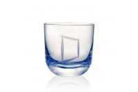 Sklenice D Blue