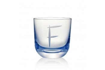 Sklenice F Blue