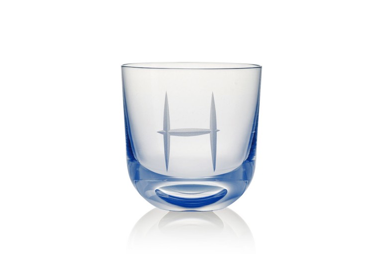 Sklenice H Blue