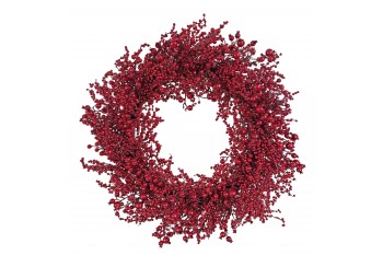 Věnec z červených bobulí