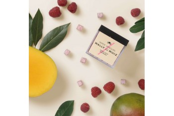 Mango with Raspberry