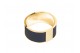 Lux gold-plated napkin ring - taupe