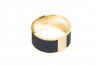 Lux gold-plated napkin ring - taupe