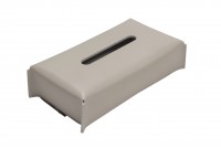 Amsterdam kožený box na kapesníky obdélníkový