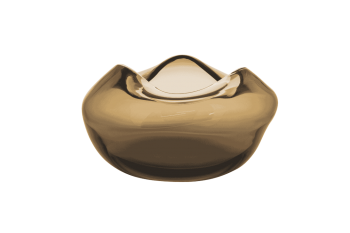 Ocean váza kouřová L