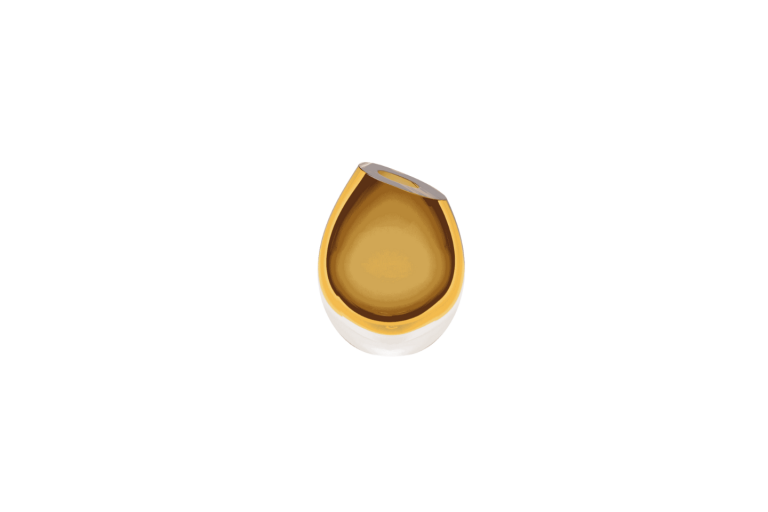 Váza 96 kouřová-ambar mini