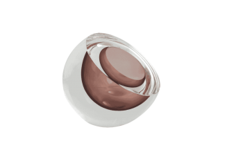 Drop váza ovál purpurová