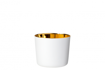 Sip of Gold Satin White