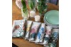 Garden Flowers Motif Napkin