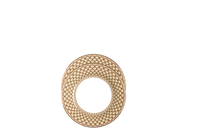 Dezertní talíře Napoli Dusty Pink