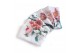 Pink Flowers Motif Napkin