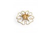 Candle Holder The Rose - Brass